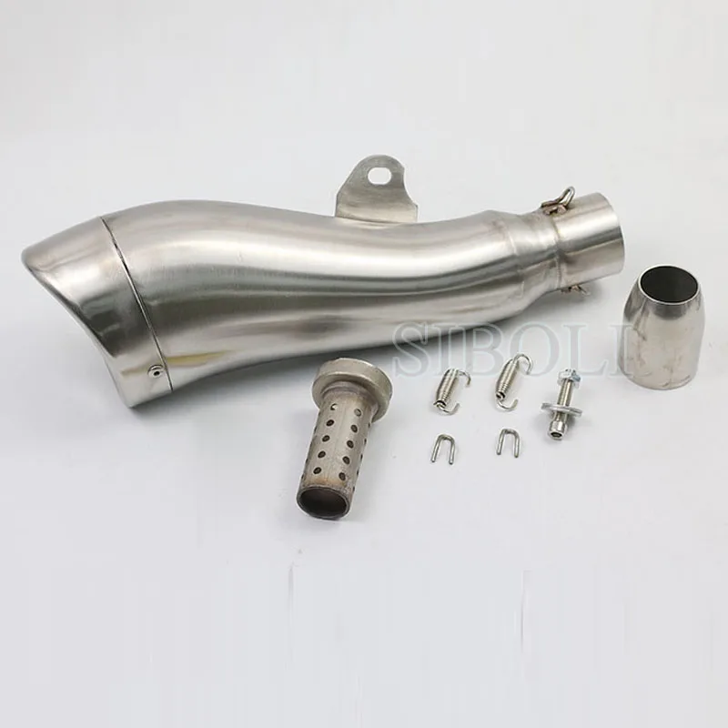 38-51MM Universal Motorcycle Exhaust Muffler GP Escape Pipe  Street Dirt Bike For 125cc-1000cc Sport Racing Motorbike AK076