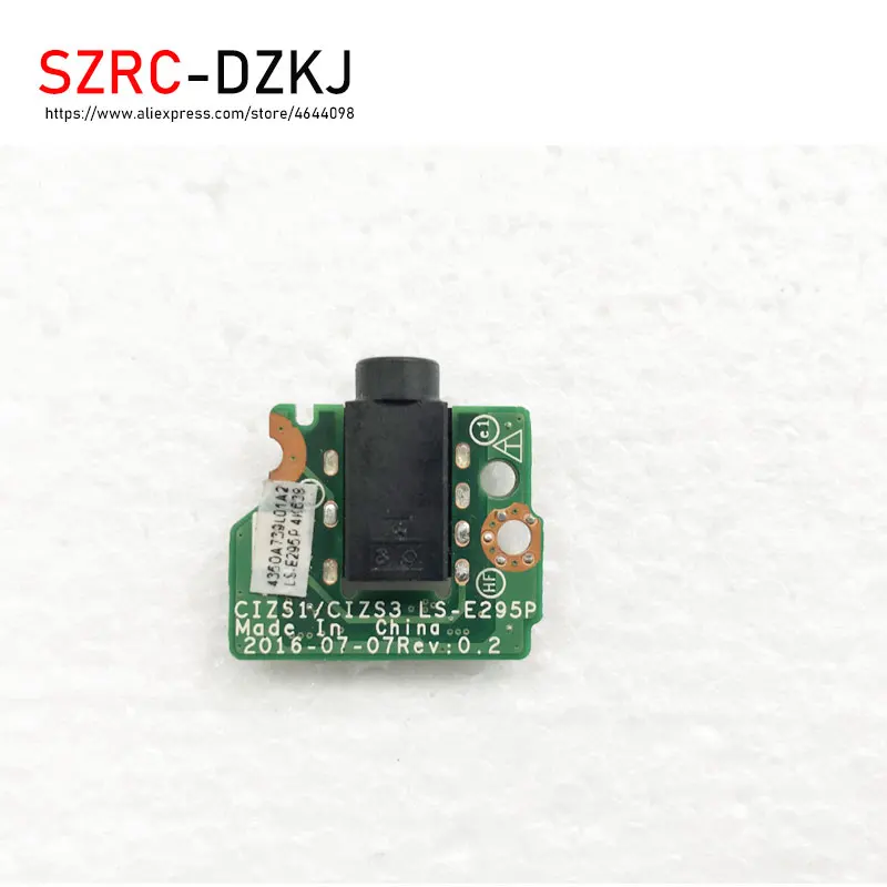 SZRCDZKJ Original For lenovo ThinkPad Yoga 370 X380 audio board LS-E295P 01HY234 test good