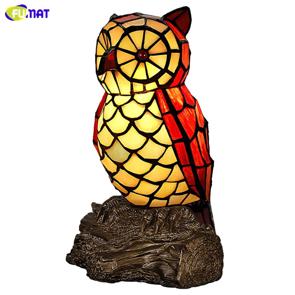 Fumat Led Night Light Vintage Bedroom Table Light Parrot Animal Led Lamp Bird Led Lights Christmas Decorations For Home