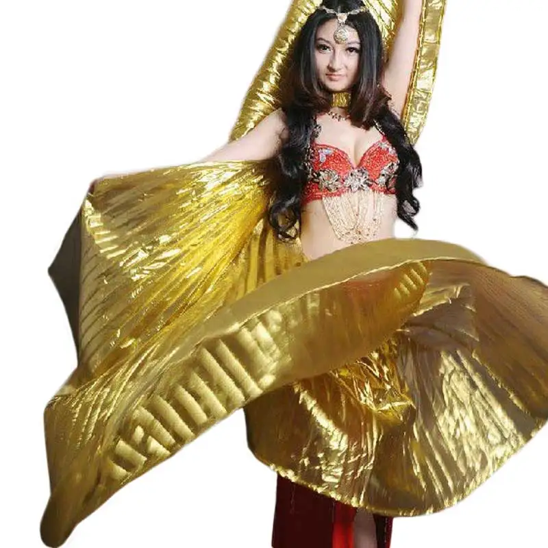 Hot popular women Egyptian belly dance Isis wings of gold in the sale of 10 color HOT wholesale