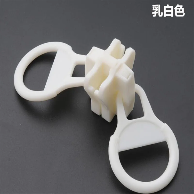 1Piece DIY Accessories NO.20 resin zipper slider square plastic extra large zipper head  color:black ,white