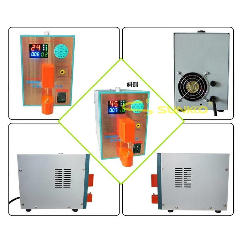 SUNKKO – soudeur par points à impulsion 796SD, Machine intelligente de précision pour soudage bout à bout de métal, acier inoxydable, fer-nickel
