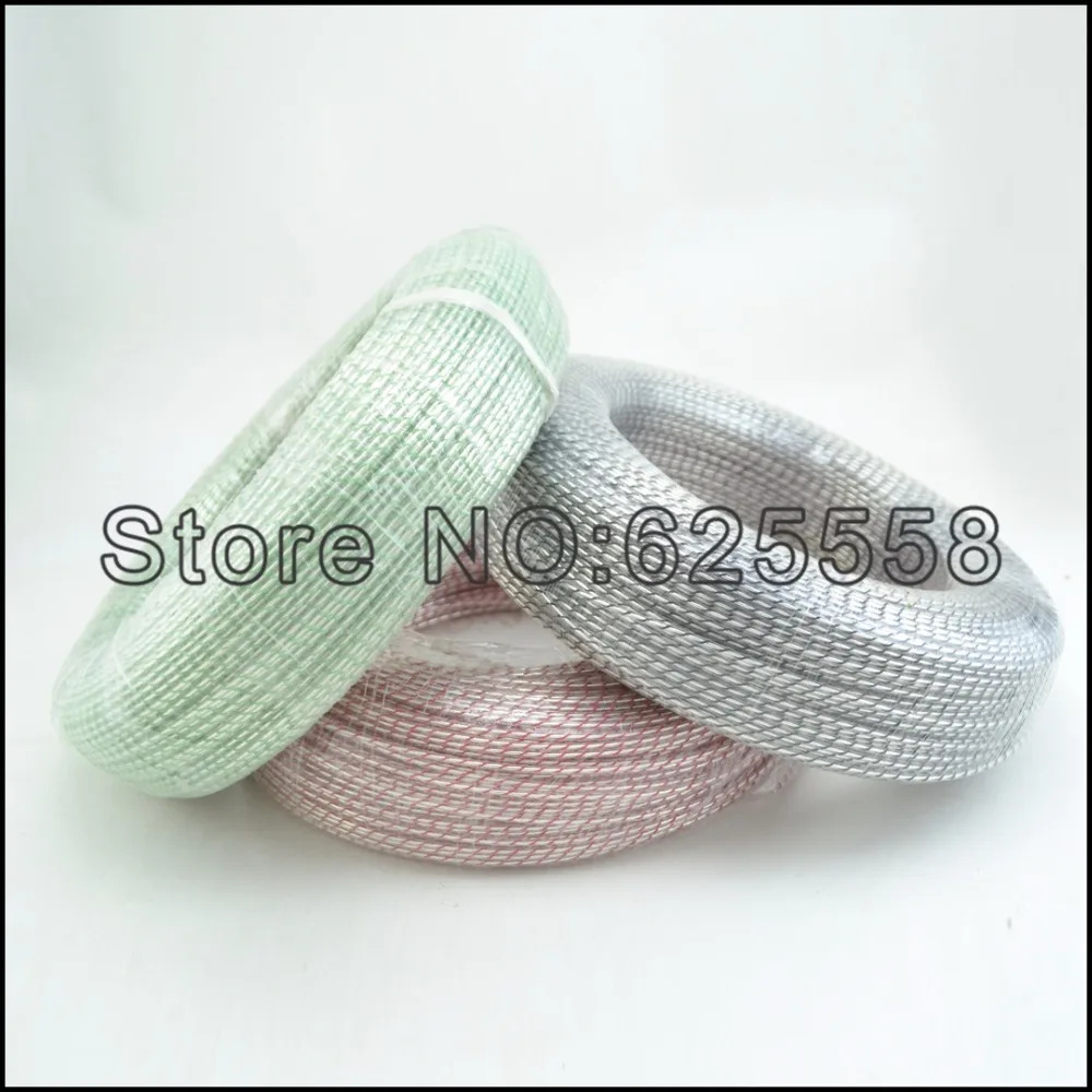 2 m hifi audio Top-bewertet 7N kupfer + reinem Silber DIY power kabel rca kabel lautsprecher kabel