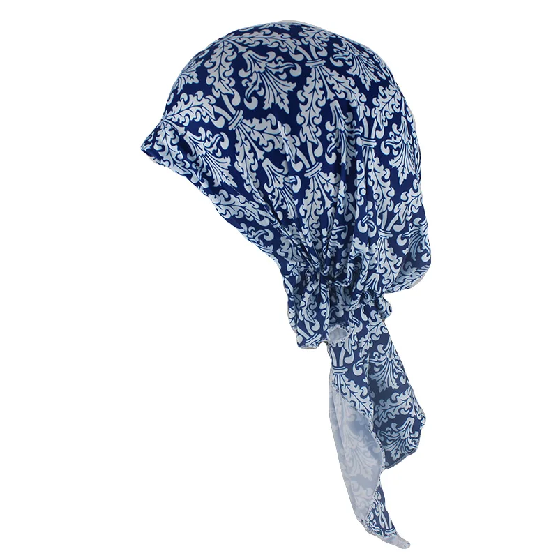 Neue erwachsene Frauen Blumen Kopf bedeckung weibliche Banda nnas Herbst Mode Haar Turban Blumen zubehör für Mädchen Bandagen Hüte Verkauf – Detail 3