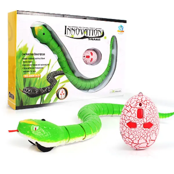 Juguete con Control remoto para niños, serpiente Naja Cobra Viper, Robot de juguete de animales, simulación divertida, serpiente terrorífica, regalo de Navidad