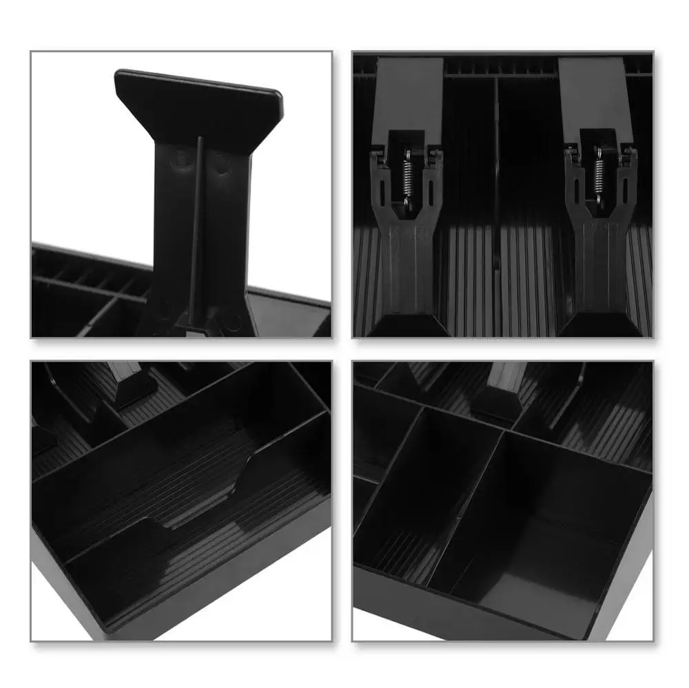 درج نقود مع 8 فتحات ، درج لحفظ العملات المعدنية ، درج تخزين منظم