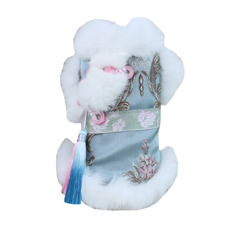 Pet dog clothes pet Tang suit cheongsam Chinese style puppy Teddy bear costume