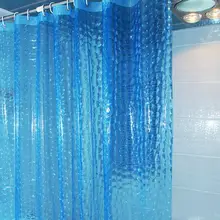 Waterproof 3D Shower Curtain 12 Hooks #4