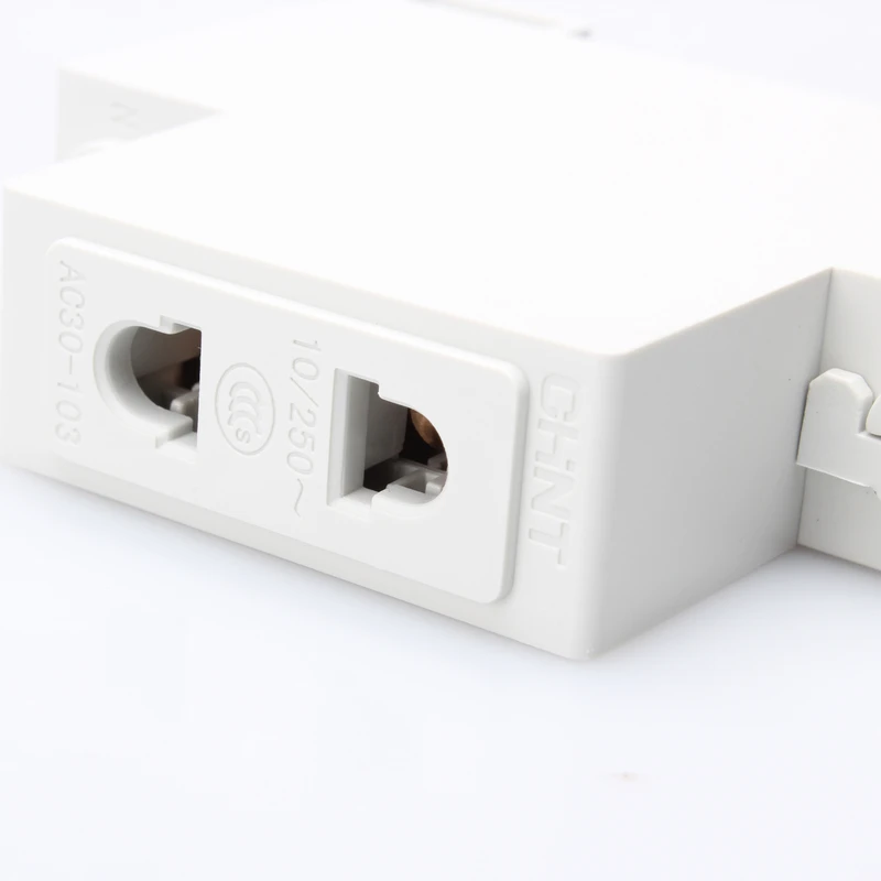 2 Pins Din rail Modular Socket for Switchgear Extention Distribution Box Power Socket