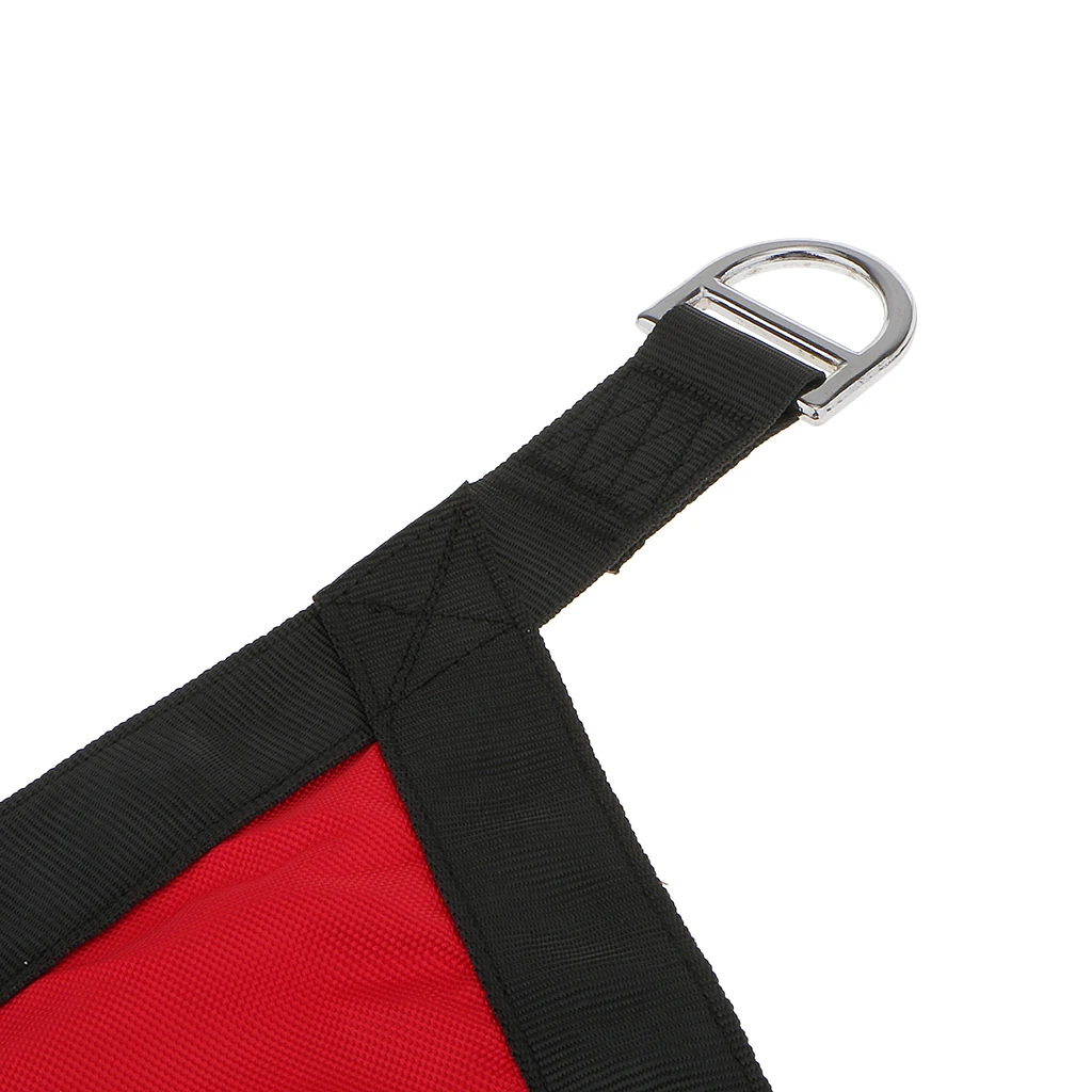 18KN Rock Climbing Rescue Belt Triangle Evacuation Harness Evacuate Patients Red for Outdoor Cave Equipment Climbing Accessories