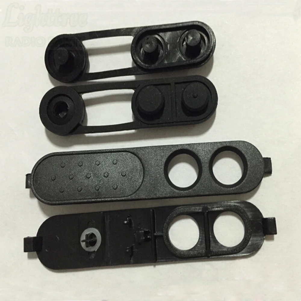 20sets  Plastic PTT Bezel And Button For DEP450