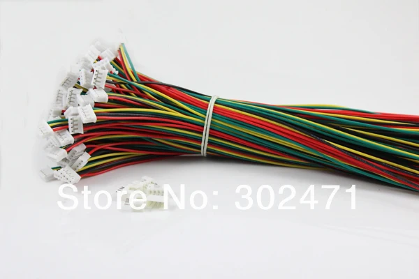 Mini. Micro 2.0mm T-1 4-Pin Conector w/. Wire x 10 sets.4pin 2.0mm