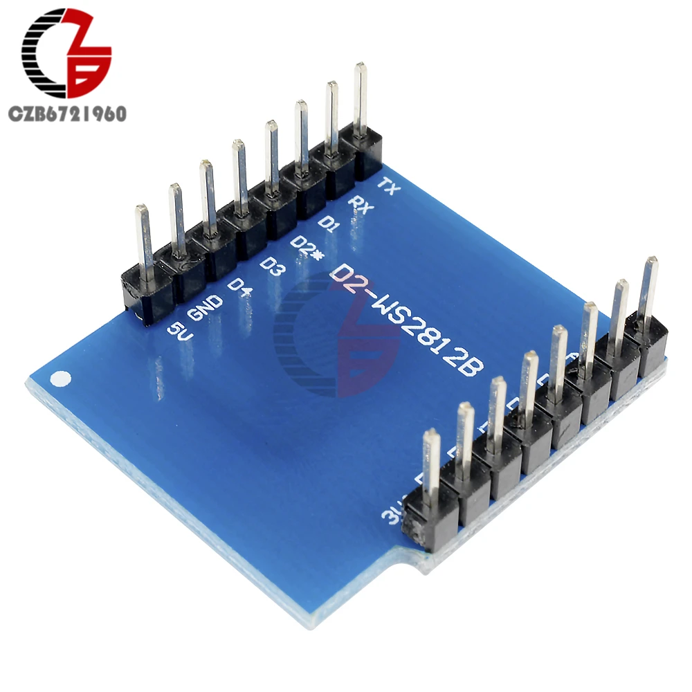 WEMOS D1 MINI WS2812B Voll Farbe RGB LED Schild ESP8266 Board Für Arduino