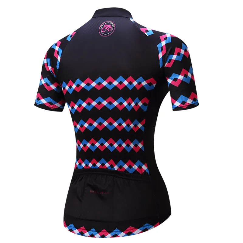 Teleyi Ropa Ciclismo Women's Bike Jersey Shirt Summer Breathable Cycling Clothing MTB Bicycle Clothes Quick Dry Cycling Jersey