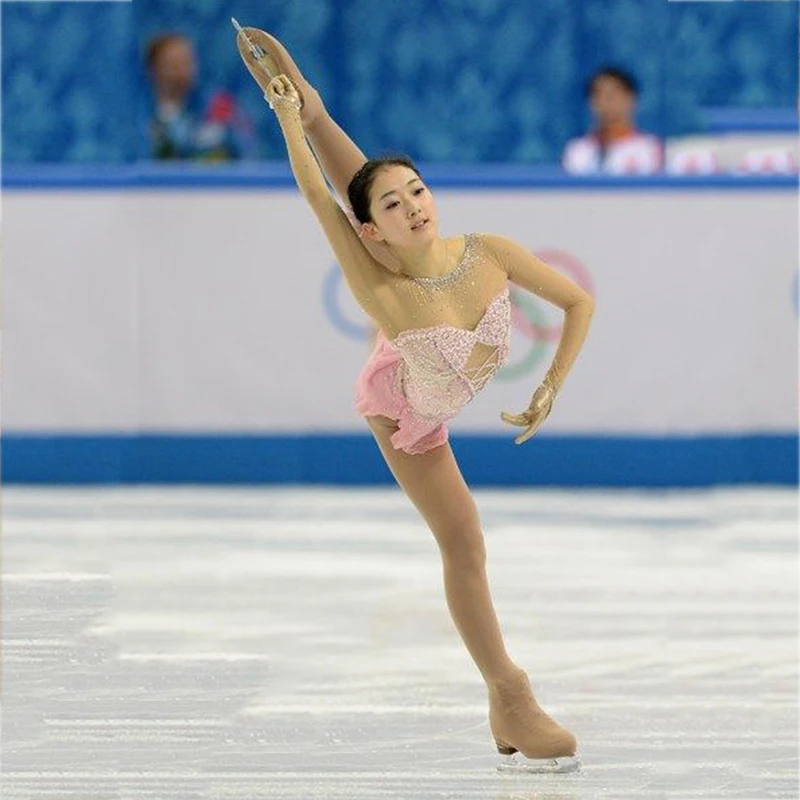 Customization Rhythmic Gymnastics Leotard RG Acro/Ice Skating Dress Tap Costume Twirling Dance/Ice Skating Clothing