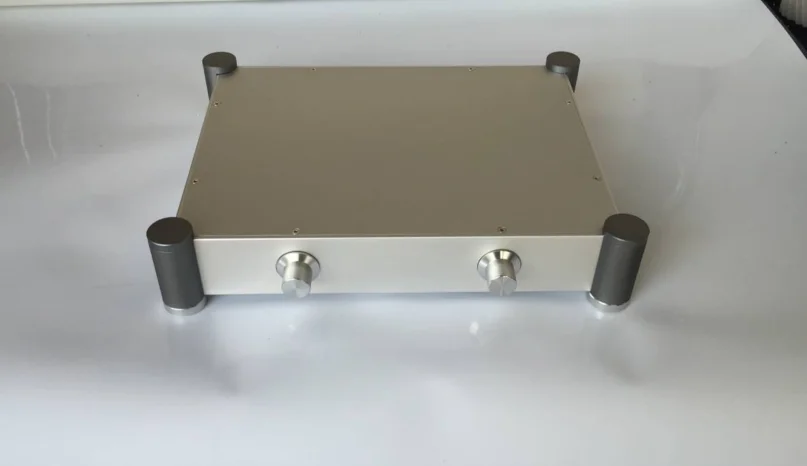 

ZEROZONE DIY Rounded Tube Amplifier Chassis Preamp Chassis Amp Case 430*84*342mm L12-21