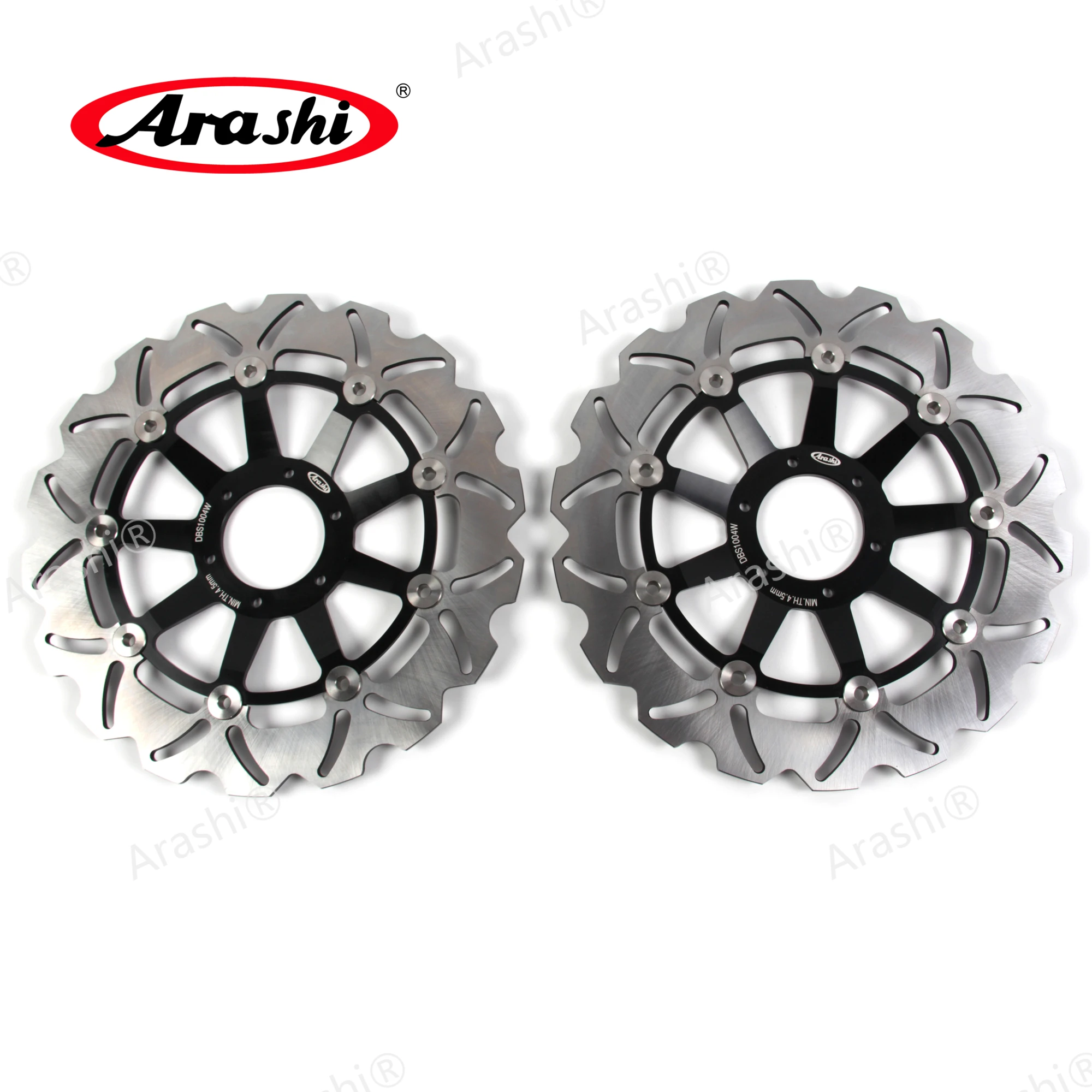 ARASHI VFR 800 CNC Front Brake Rotors Disc For HONDA VFR800 1998 1999 2000 2001 / VFR VTEC 800 2002-2013 / GL1800 Goldwing 01-15