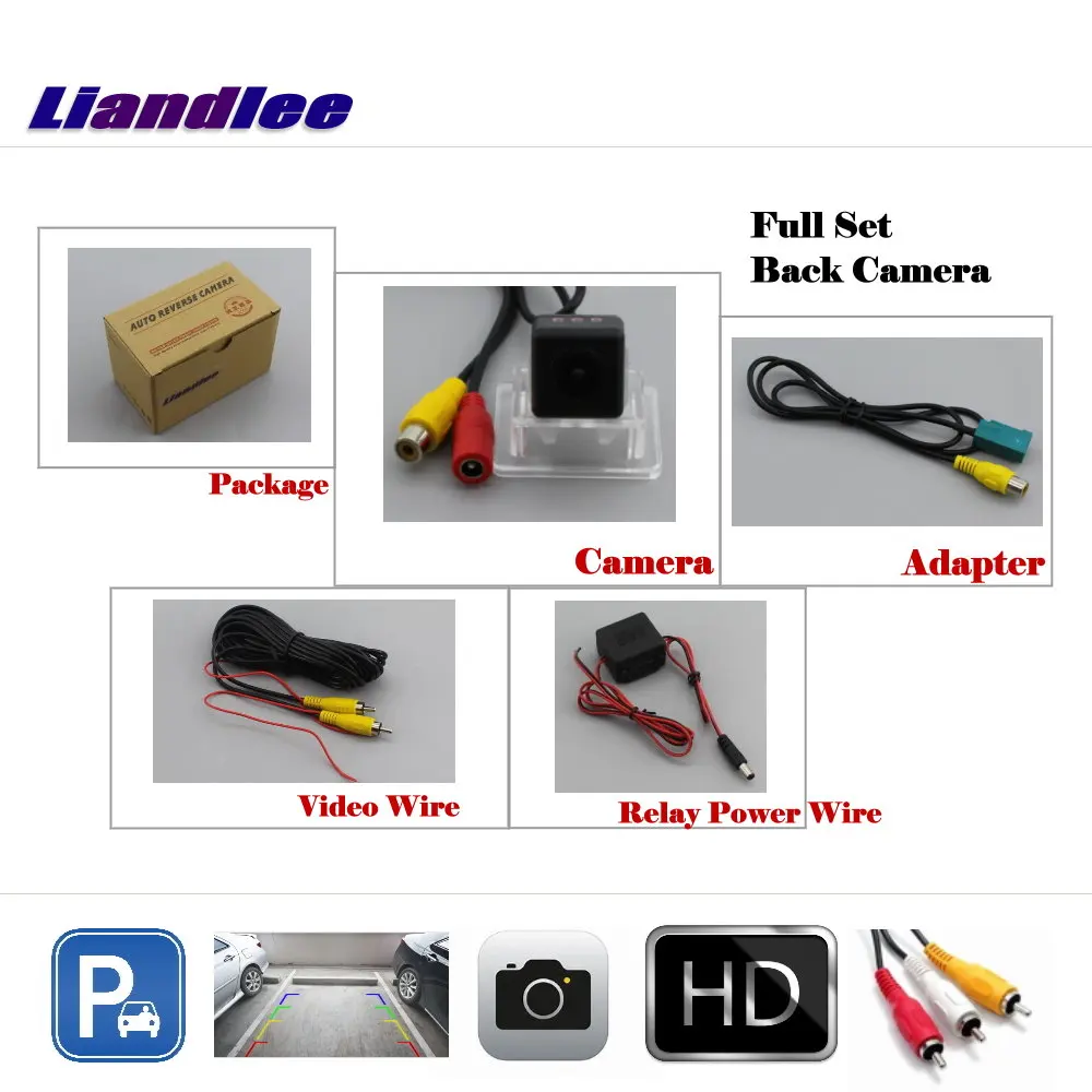 

Auto Back Up Rearview Parking Camera For Mercedes Benz C180 C200 C280 C300 C350 MB W204 Car Rear Work With Factory Screen CAM