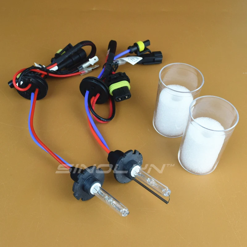 Sinolyn D2H D2C D2S HID Xenon Lamps AC Light Bulbs For Q5/Hella 3R G5/E5 Bi-xenon Projector Lens 4300K 5000K 6000K 12V 35W