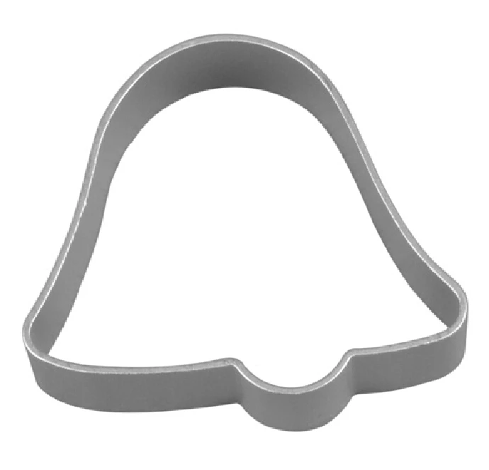 Christmas Bell Aluminum Alloy Cookie Cutters Cooking Tools Fondant Paste Mold Cake Decorating Clay Resin Sugar Candy
