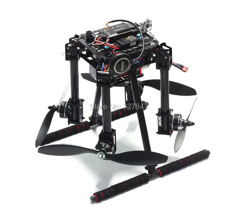 Upgrade ZD550 550mm / ZD680 680mm Carbon Fiber Quadcopter Frame for F550 FPV Quad with Carbon Fiber Landing Skid