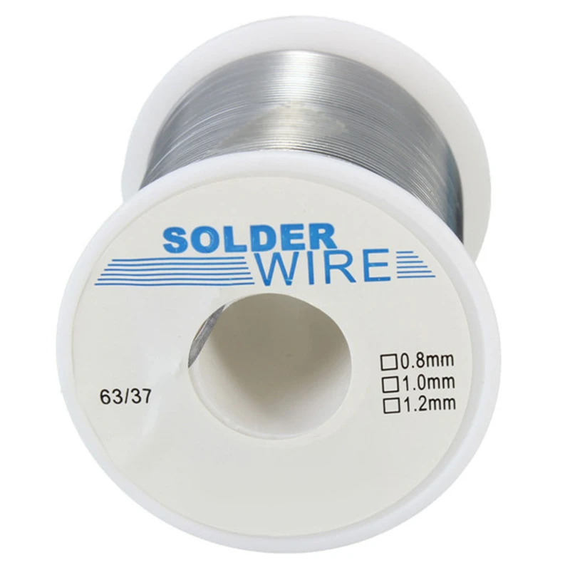 Solder Wire 1.0mm 200g 100g 50g Tin Welding Wires 63/37 Rosin Core Solder Good Welding-ability Flux 1.8% for Electrician DIY