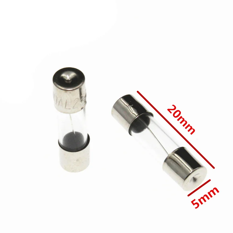 50Pcs 5*20 Glass Fu…