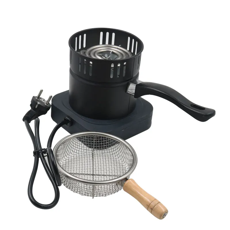 

220V/50Hz 600W Black Electric Stove Shisha Hookah Charcoal Burner Heater Stove Hot Plate for Chicha Narguile Accessories EU plug