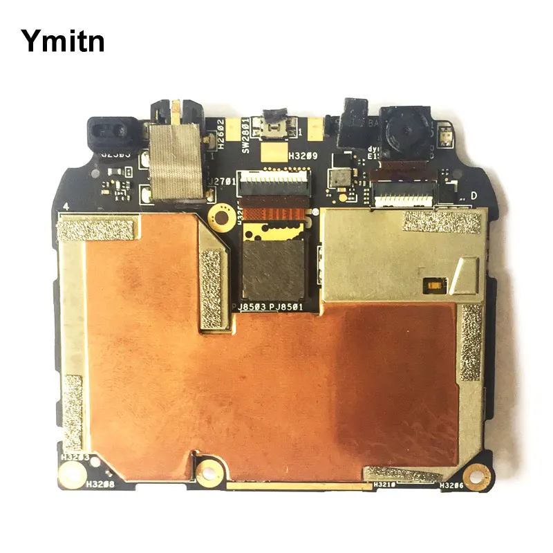 Unlocked Ymitn Mobile Housing Electronic Panel Mainboard Motherboard Circuits Flex Cable For ASUS ZenFone 2 ZE551ML Z00AD 4GB