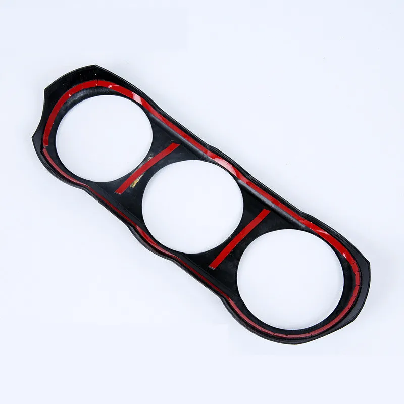 Carbon Fiber Air Conditioning Switch Cover Trim Strips Car Styling Accessories for 2015-2017 Mazda 2 Demio DL Sedan DJ Hatchback