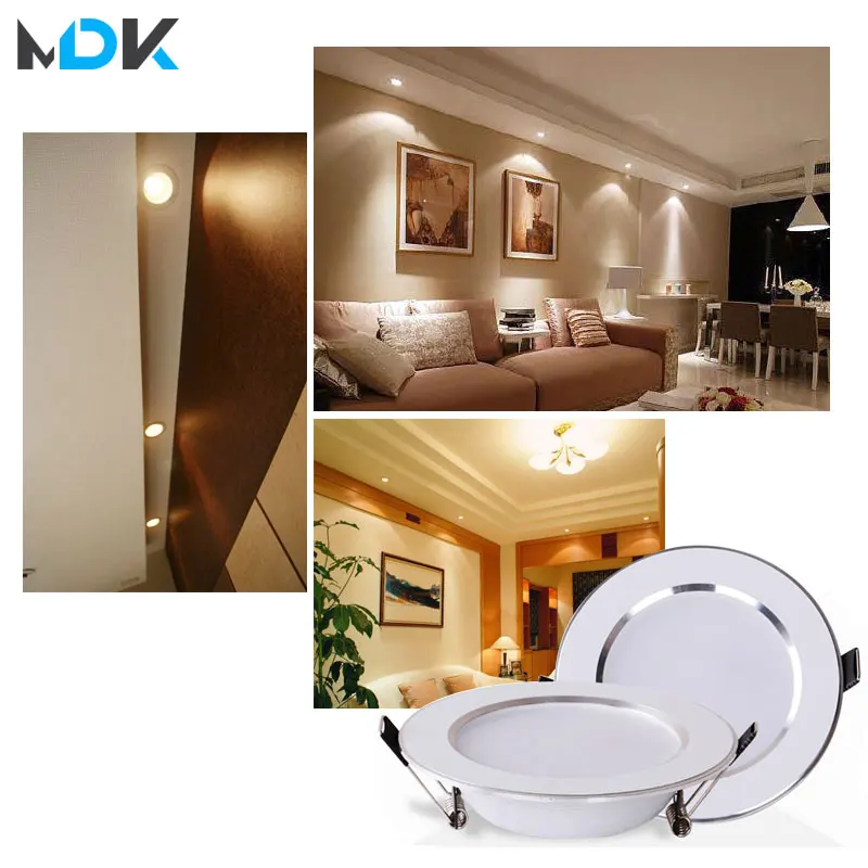 10 Pcs Lot Dimmable Waterproof LED Down Lights 5W 7W 9W 12W 15W 18W Downlight Outdoor Leds Ceiling Lamp For Bathroom Bulb