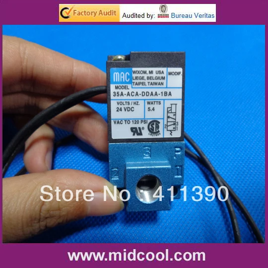 high frequency 24v 1/8 MAC micro solenoid valve