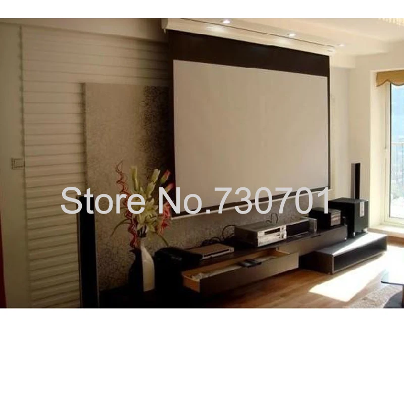 Motorized Projector Screen / Electric Projector Screen / Automatic Projector Screen 150