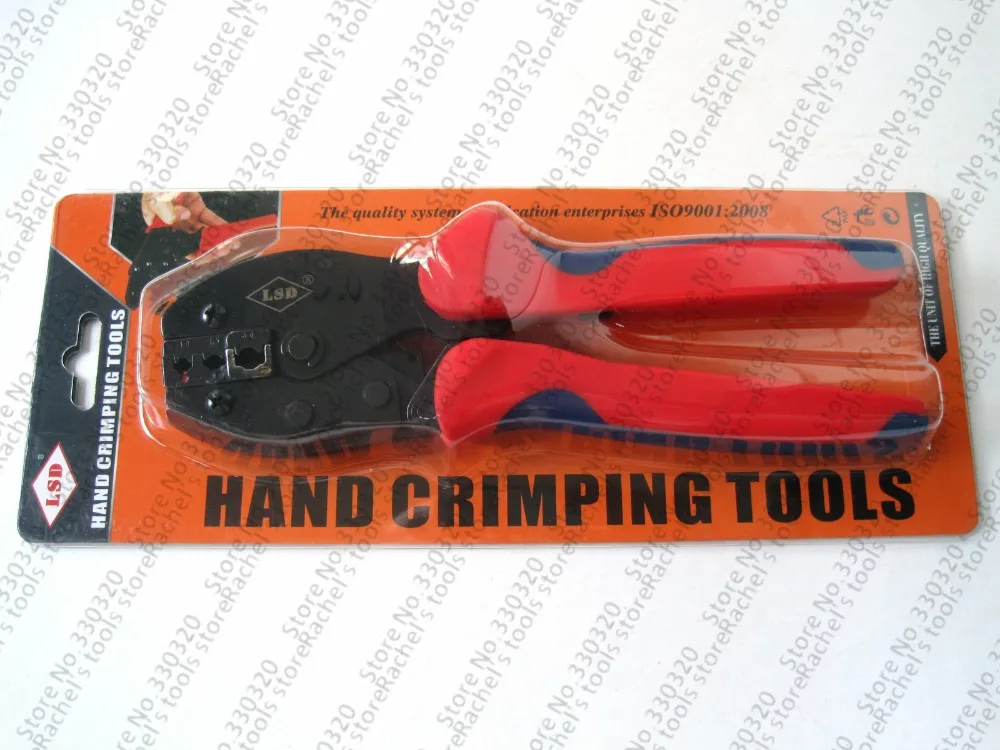 أداة العقص الطرفية المعزولة/كماشة العقص لوصلات كابل زيادة معزولة مسبقًا 1-6mm2 LY-056YJ