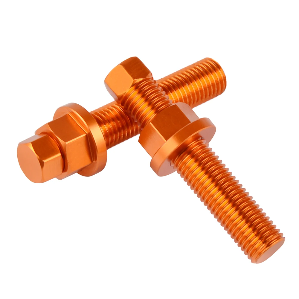 CNC M10x50 Chain Adjuster Bolt for KTM 125 200 250 300 350 400 105 450 SX SXF 250 350 450 530 XC XCF XCW EXC EXC-F R 2007-2021