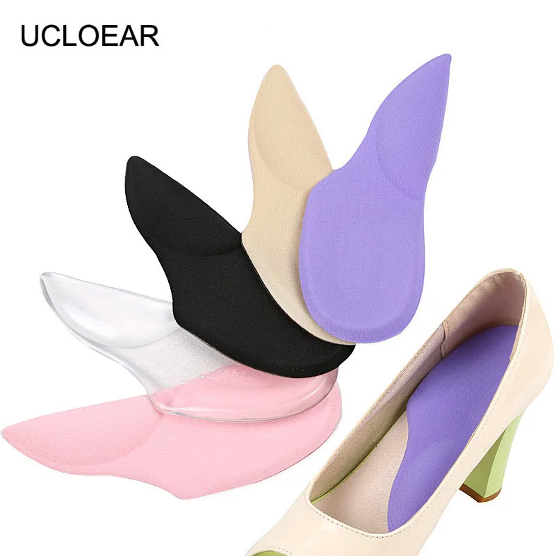 

UCLOEAR Gel Insoles Heel Protector gifts for women Heel Cup For Calcaneal Pain Health Feet Care Spur Cushion Silicon Pads