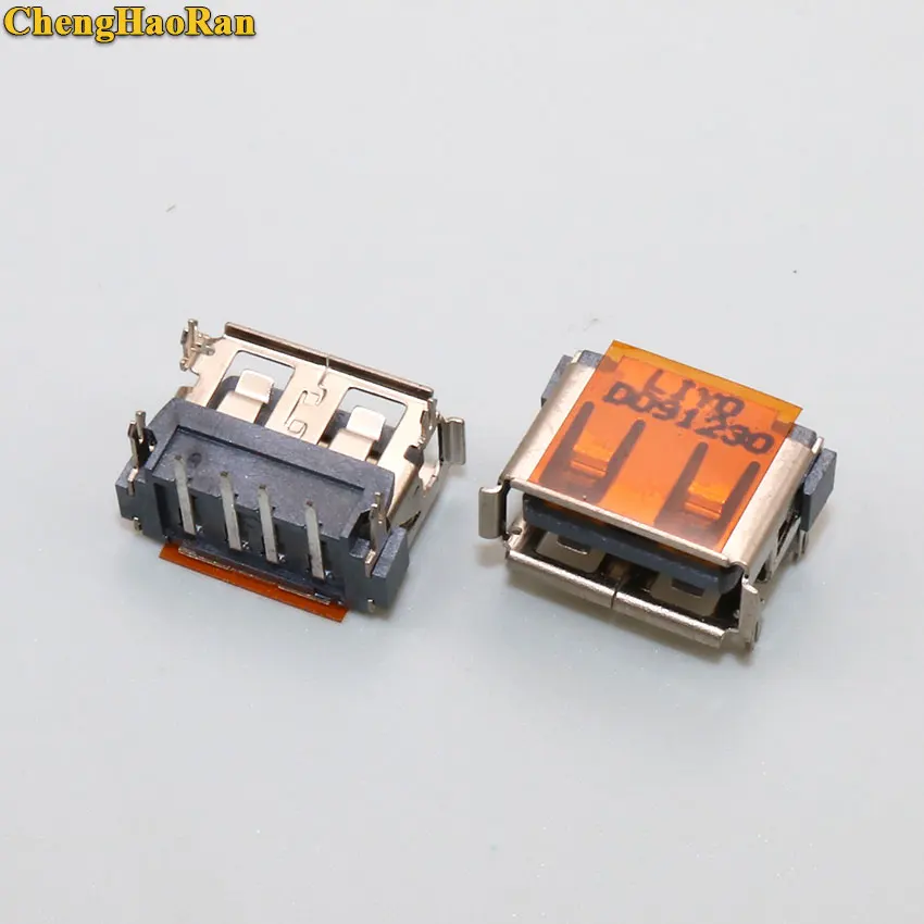 ChengHaoRan 5-20pcs 2.0 USB Jack female socket Connector USB data port for Laptop HP DELL Lenovo Toshiba Notebook laptop image 3