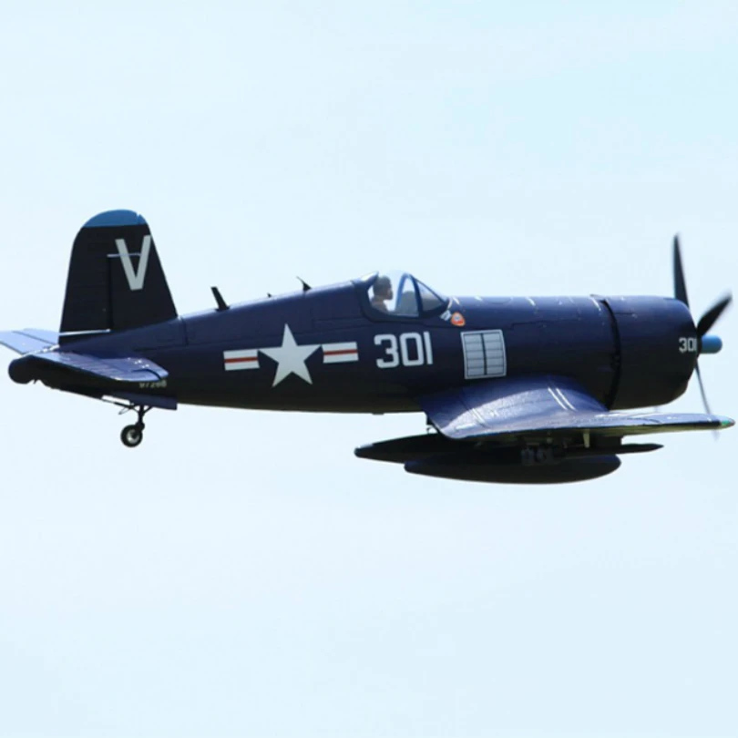 FMS 1400MM 1.4M F4U Corsir Blue 6CH with Flaps Retracts PNP RC Airplane Gaint Warbird Radio Remote Control Model Plane Aircraft