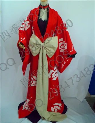 2016 xxxHolic Yuuko Ichihara kimono Cosplay Costume