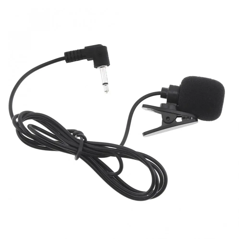 Portable Universal 3.5mm Mini Headset Microphone Lapel Lavalier Clip Microphone for Lecture Teaching Conference