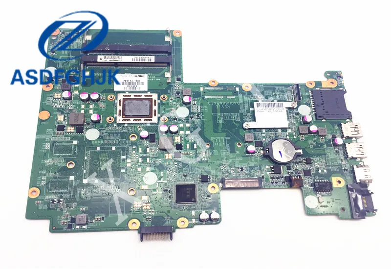 Laptop Motherboard 709174-501 709174-001 For HP For Pavilion 15-B DA0U56MB6E0 For A6-4455M CPU DDR3 100% Test Ok