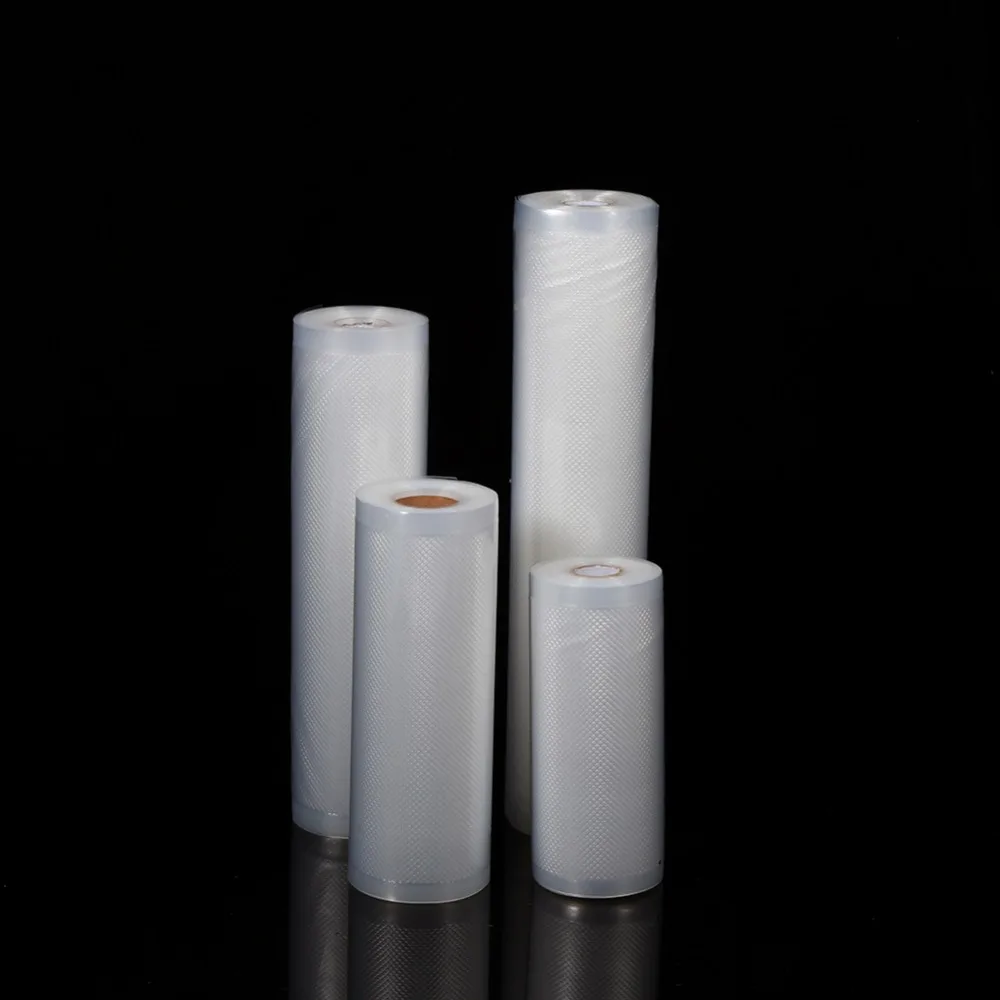 12/15/20/25 سنتيمتر * 500 سنتيمتر رولز/مجموعة المطبخ أكياس تفريغ الطعام أكياس مانعة لتسرّب الهواء لتخزين الطعام فراغ السدادة فراغ التعبئة والتغليف رولز