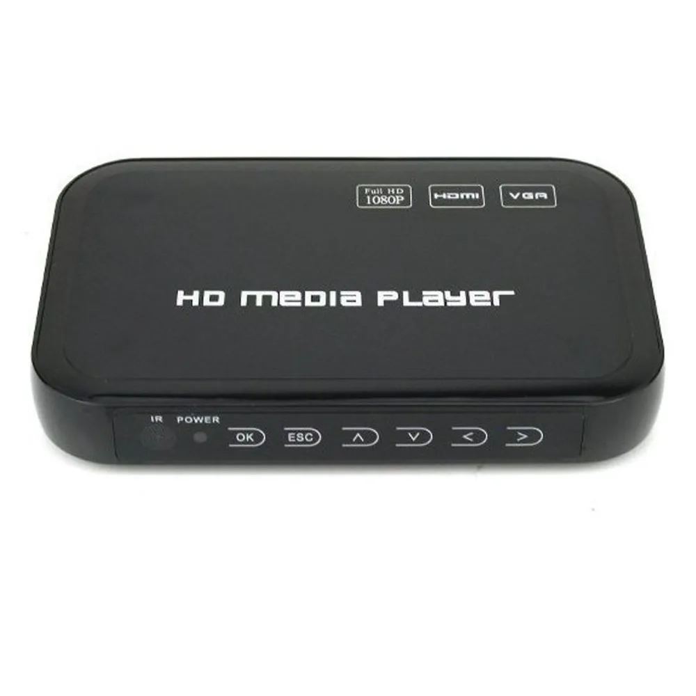 REDAMIGO Mini Full HD 1080P H.264 MKV HDD HDMI-compatible Media Player Center USB OTG SD AV TV AVI RMVB RM HDDM3R