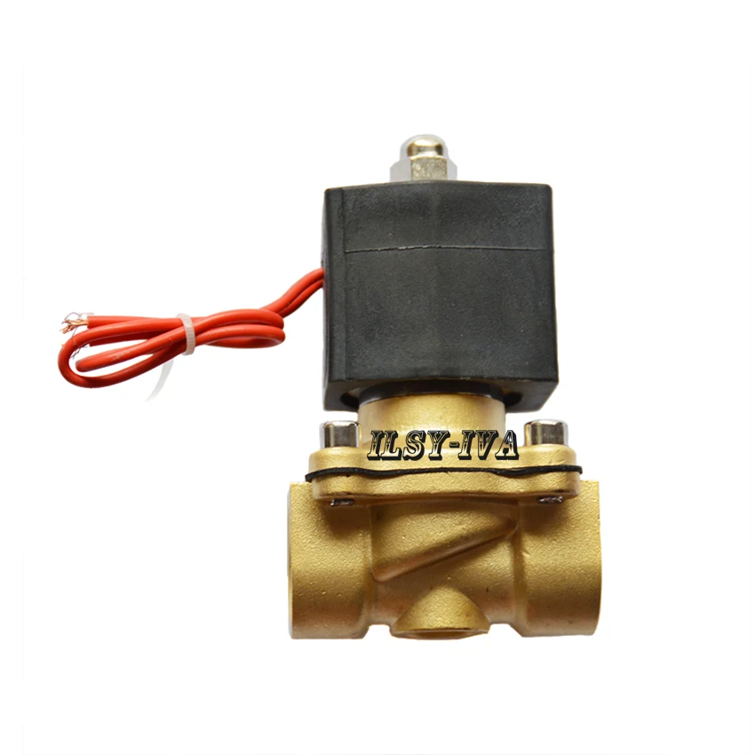 

DN50 AC110V,AC220V two way brass Normally closed moisture-proof solenoid valve