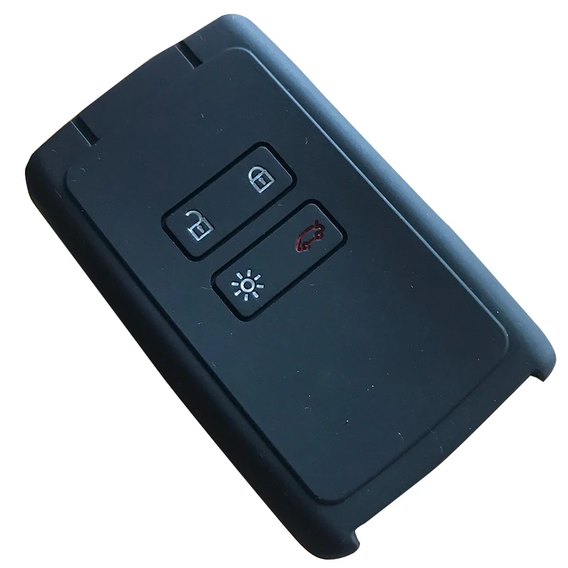 Silicone Key Skin Holder Cover Case for Renault Talisman Captur Espace Clio Megane Koleos Scenic 4 Button Card Remote Keyless