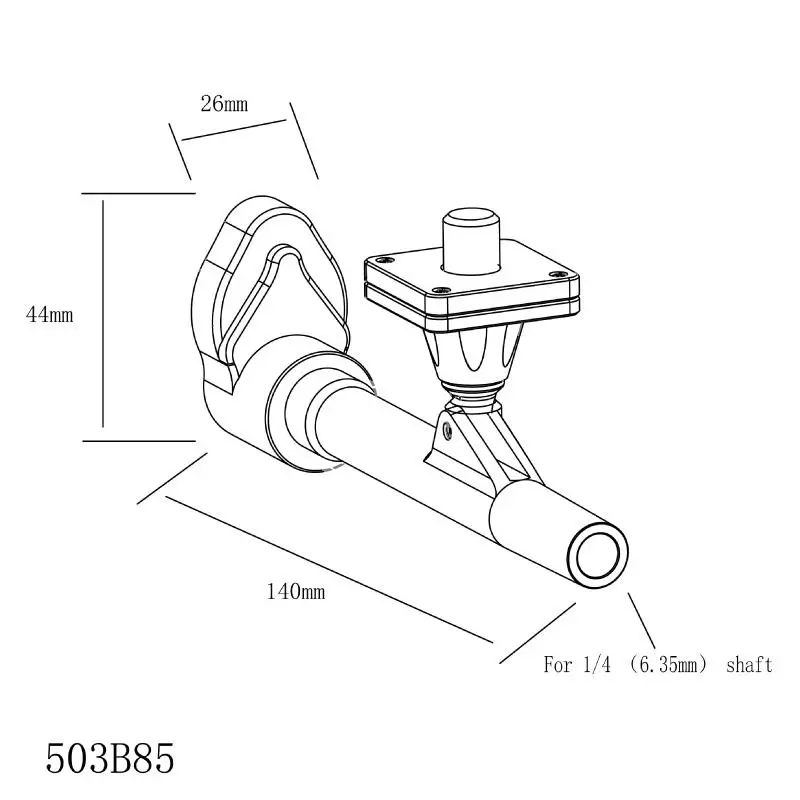 TFL Genuine Parts! CNC Aluminium Alloy 6.35mm (1/4\