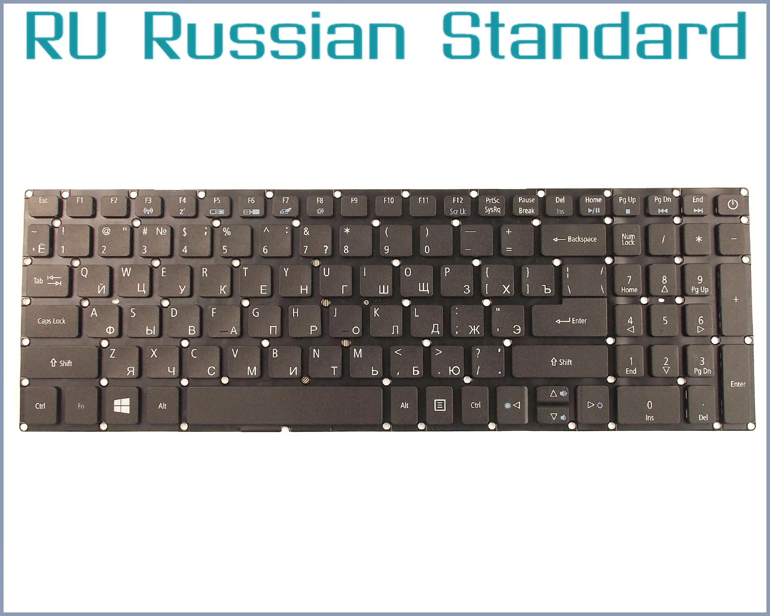 RU Russian Layout Laptop Keyboard for Acer Aspire E5-722 E5-722-49HD E5-722-81MJ E5-722G E5-772-59WG E5-772G-723V E5-752G