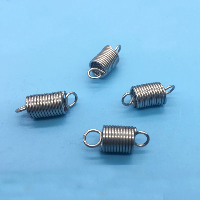 8mm External Diameter Stainless Steel Drag Spring 25mm Long Draw Pullback Extension Spring 20pcs