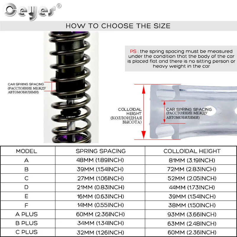 Ceyes Car Styling Shock Absorber Autobuffer Spring Bumper Power Auto-Buffers Accessories 9 Types Universal Cars Cushion Urethane