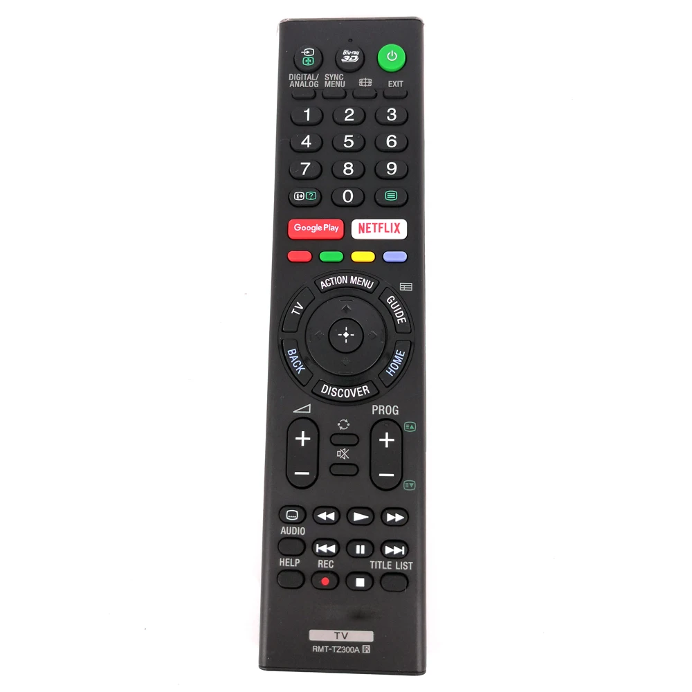 

New High Quality RMT-TZ300A Remote Control For SONY Bravia LED TV With BLU-RAY 3D GooglePlay NETFLIX Fernbedienung